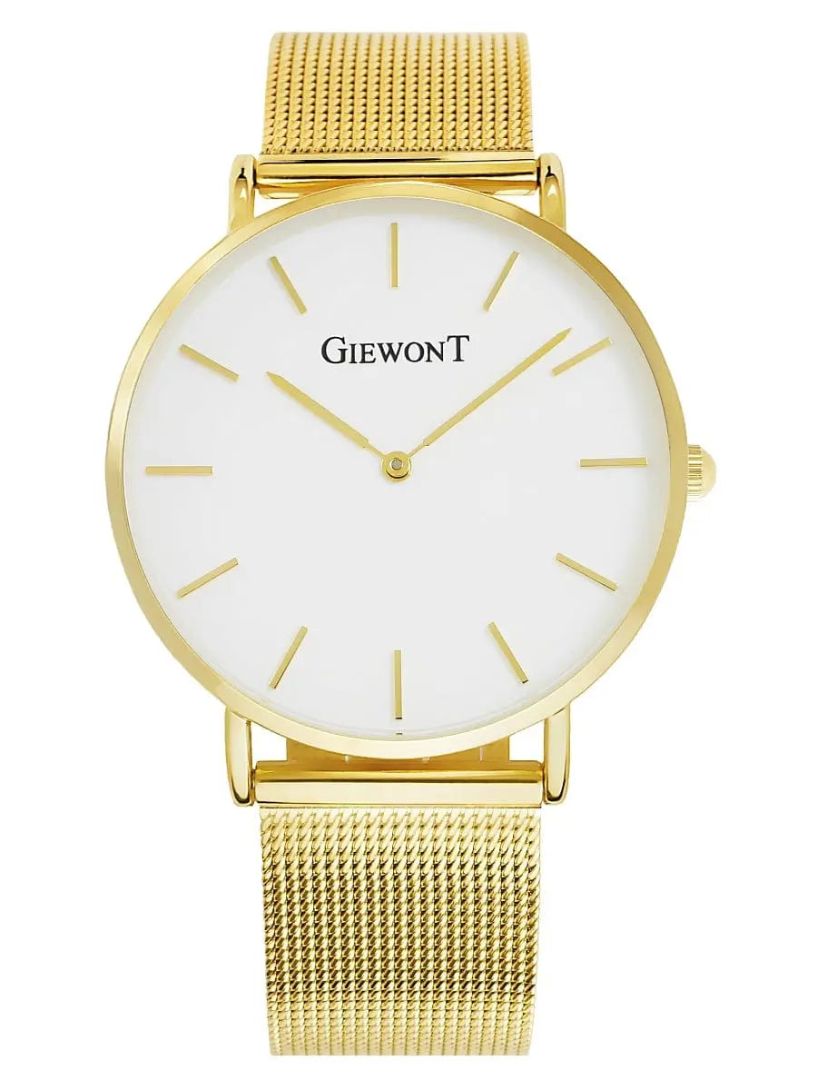 Zegarek Damski Giewont Harmony GW1970-1 Pure White/gold Effect Zegarek Damski Giewont Harmony GW1970-1 Pure White/gold Effect -  5904665272503