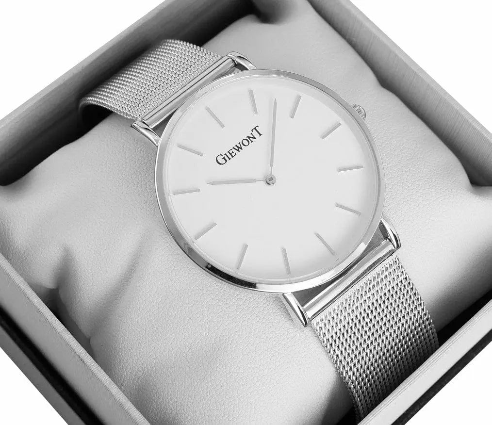 Zegarek Damski Giewont Harmony GW1970-3 Pure White/silver Effect Zegarek Damski Giewont Harmony GW1970-3 Pure White/silver Effect -  5904665272527