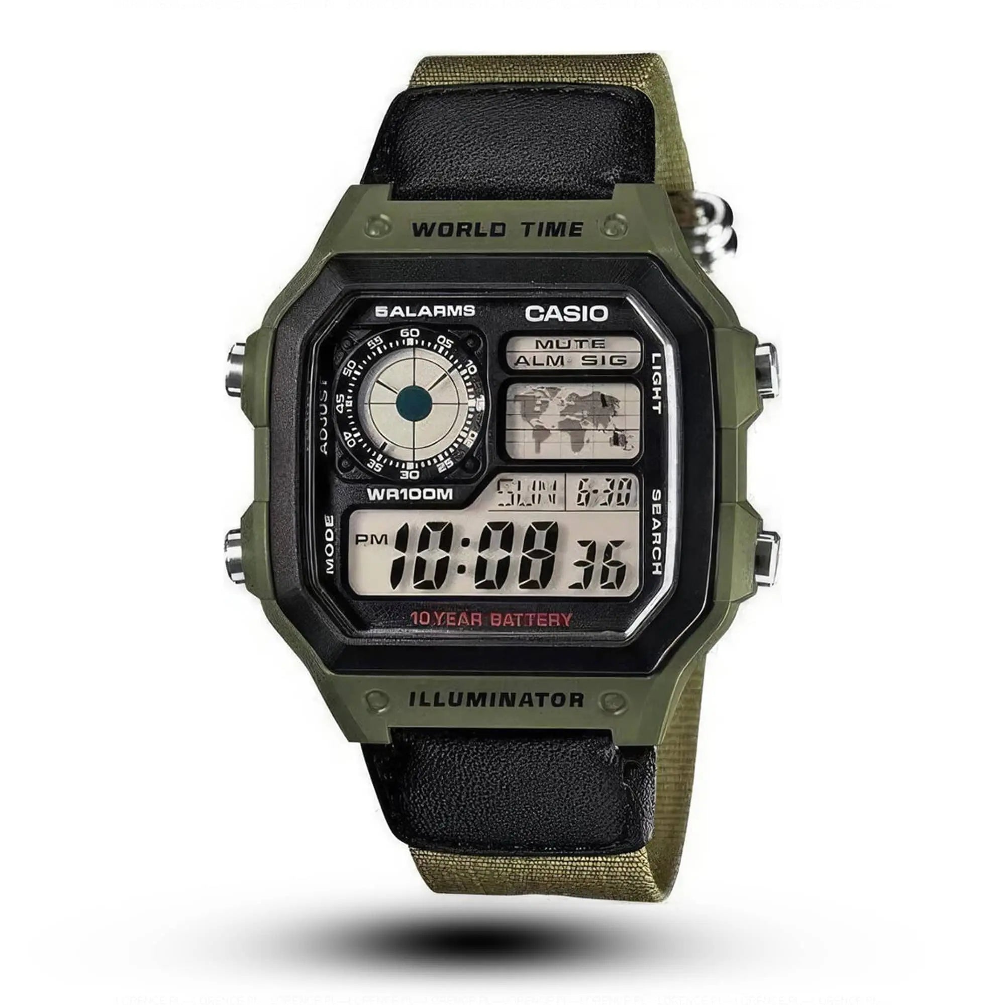 Zegarek Męski Casio AE-1200WHB-3B Zegarek Męski Casio AE-1200WHB-3B - Lorence 4971850906537