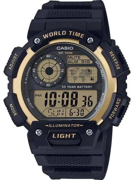 Zegarek Męski Casio AE-1400WH-9AVEF (zd110b) Zegarek Męski Casio AE-1400WH-9AVEF (zd110b) - Lorence 4549526175619