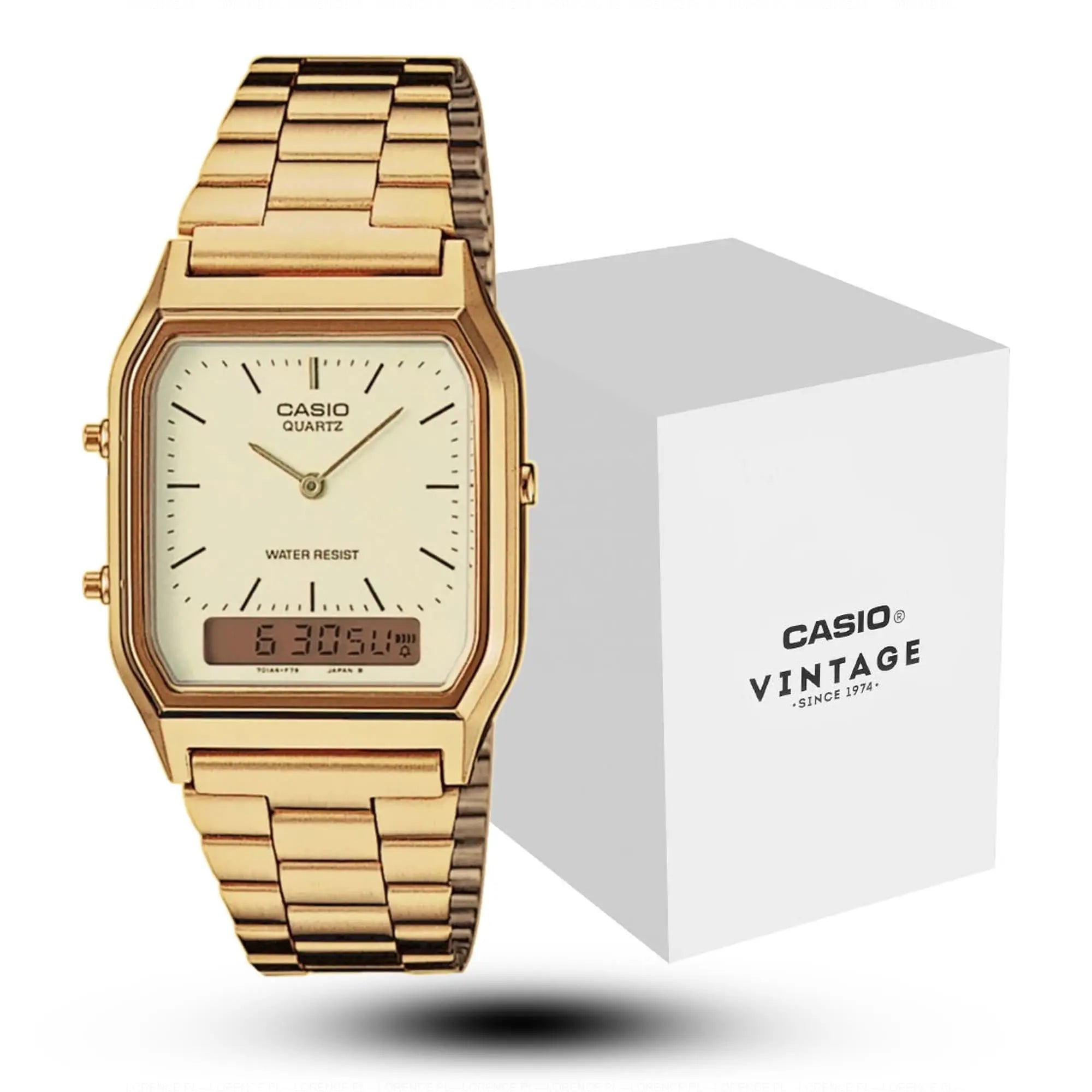 Zegarek Męski Casio AQ-230GA-9DMQYES Zegarek Męski Casio AQ-230GA-9DMQYES - Lorence 4971850437628