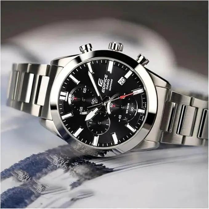 Zegarek Męski Casio EDIFICE Chronograph EFB-710D-1A + BOX Zegarek Męski Casio EDIFICE Chronograph EFB-710D-1A + BOX - Lorence 4549526352287