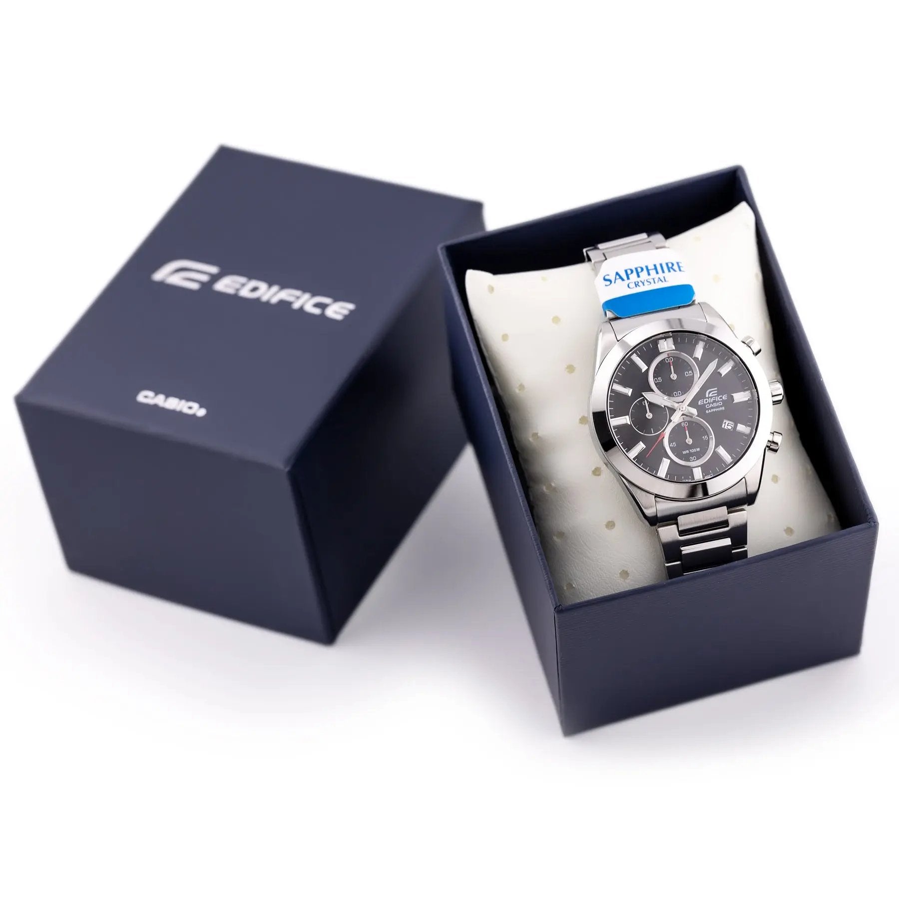 Zegarek Męski Casio EDIFICE Chronograph EFB-710D-1A + BOX Zegarek Męski Casio EDIFICE Chronograph EFB-710D-1A + BOX - Lorence 4549526352287