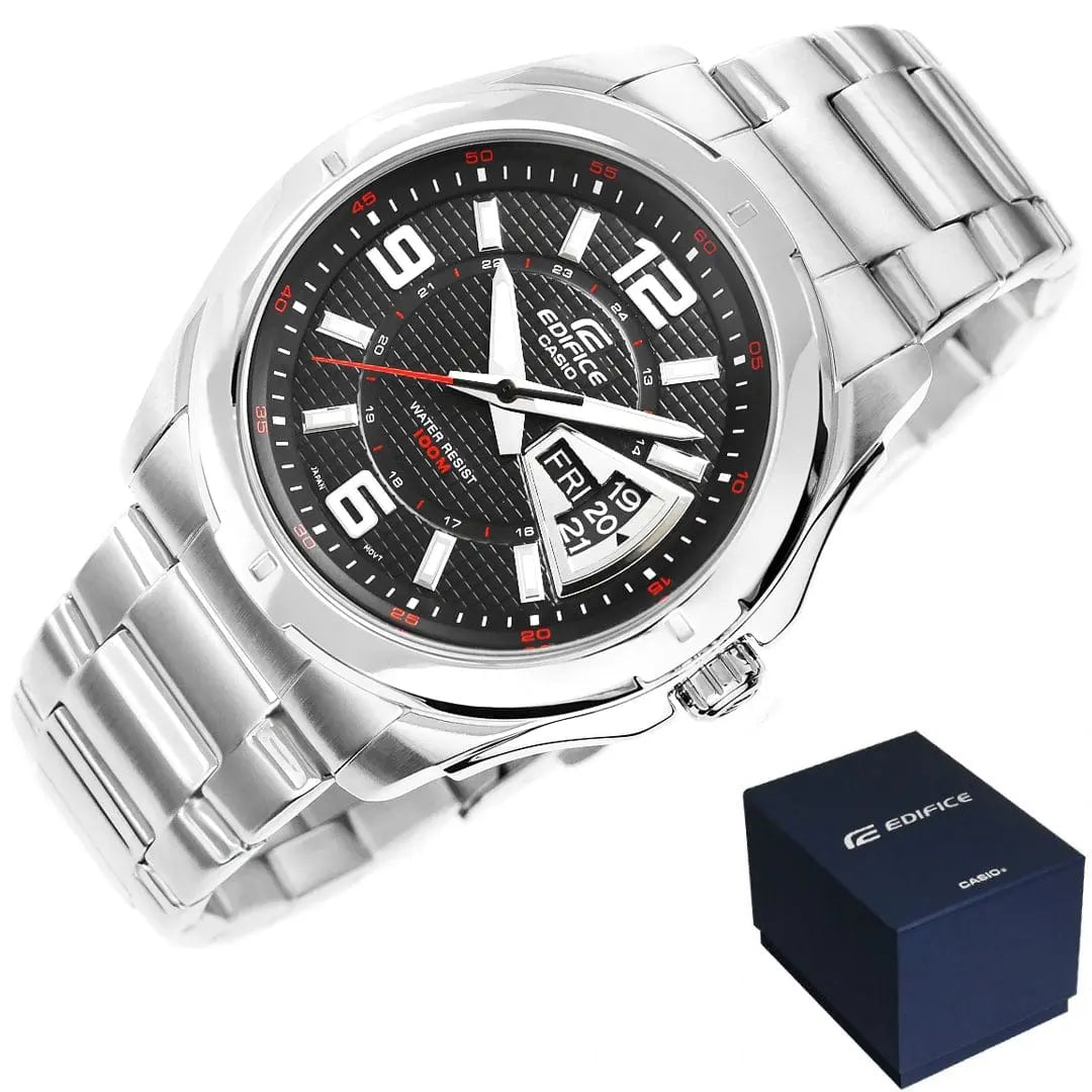 Zegarek Męski Casio Edifice EF-129D-1AVEF Zegarek Męski Casio Edifice EF-129D-1AVEF - Lorence 4971850436201