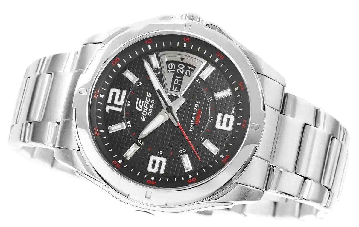 Zegarek Męski Casio Edifice EF-129D-1AVEF Zegarek Męski Casio Edifice EF-129D-1AVEF - Lorence 4971850436201