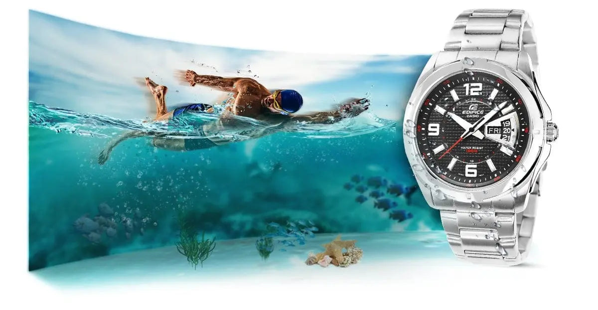 Zegarek Męski Casio Edifice EF-129D-1AVEF Zegarek Męski Casio Edifice EF-129D-1AVEF - Lorence 4971850436201