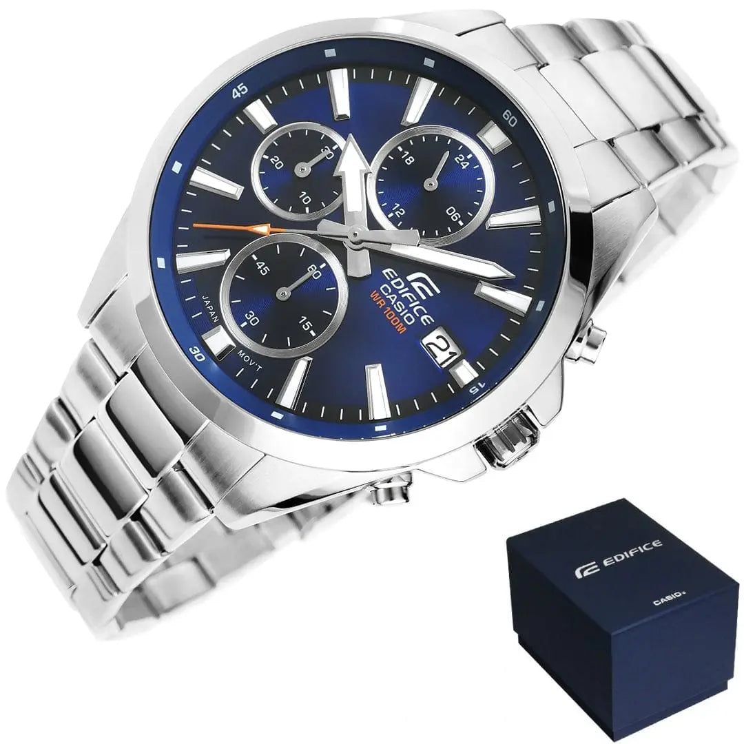 Zegarek Męski Casio Edifice EFV-560D-2AVUEF 10 Bar Zegarek Męski Casio Edifice EFV-560D-2AVUEF 10 Bar - Lorence 4549526193330