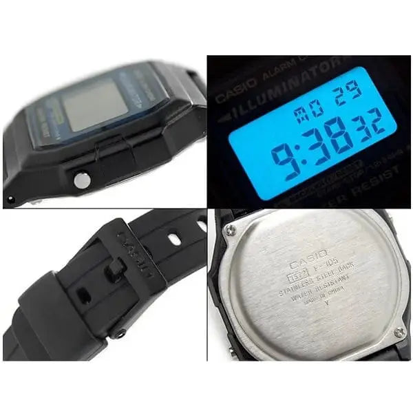 Zegarek Męski Casio F-105W-1AWYEF Zegarek Męski Casio F-105W-1AWYEF - Lorence 4971850542087