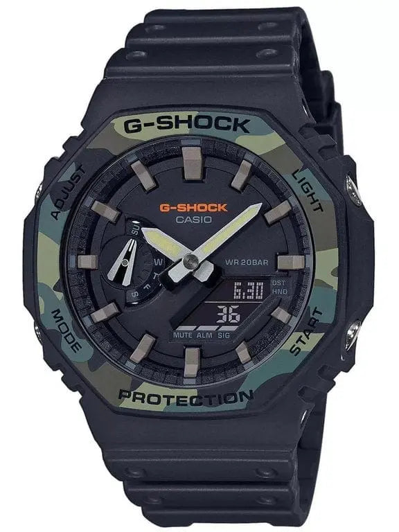 Zegarek Męski Casio G-shock Octagon GA-2100SU-1AER Zegarek Męski Casio G-shock Octagon GA-2100SU-1AER - Lorence 4549526259036