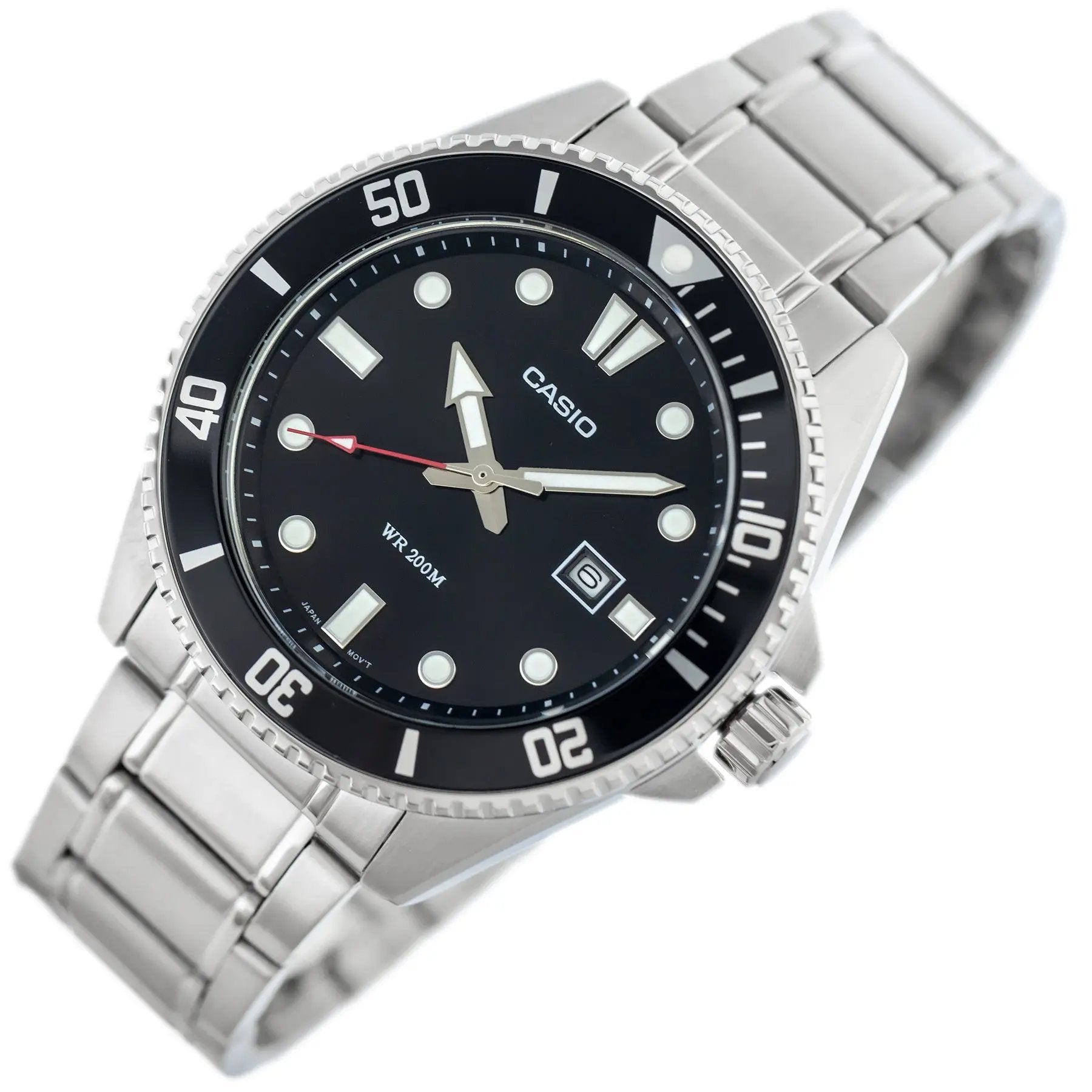 Zegarek Męski Casio MDV-107D-1A1 WR200 + BOX Zegarek Męski Casio MDV-107D-1A1 WR200 + BOX - Lorence 4549526358883