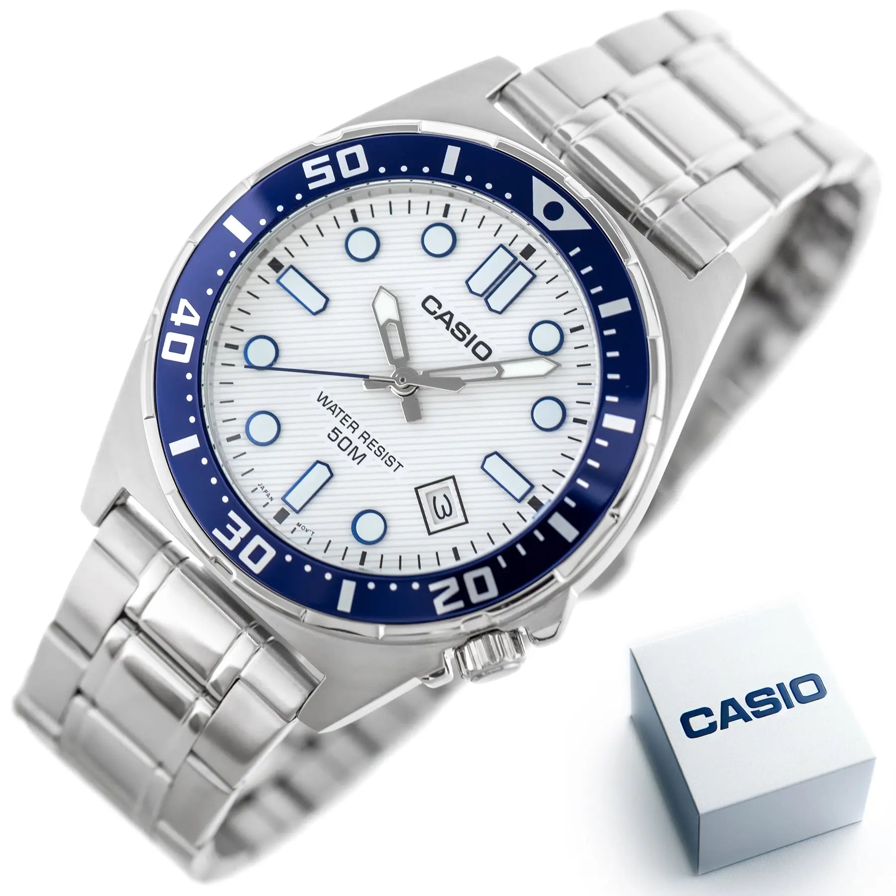 Zegarek Męski Casio MTD-135D-7A + BOX Zegarek Męski Casio MTD-135D-7A + BOX - Lorence 4549526374577