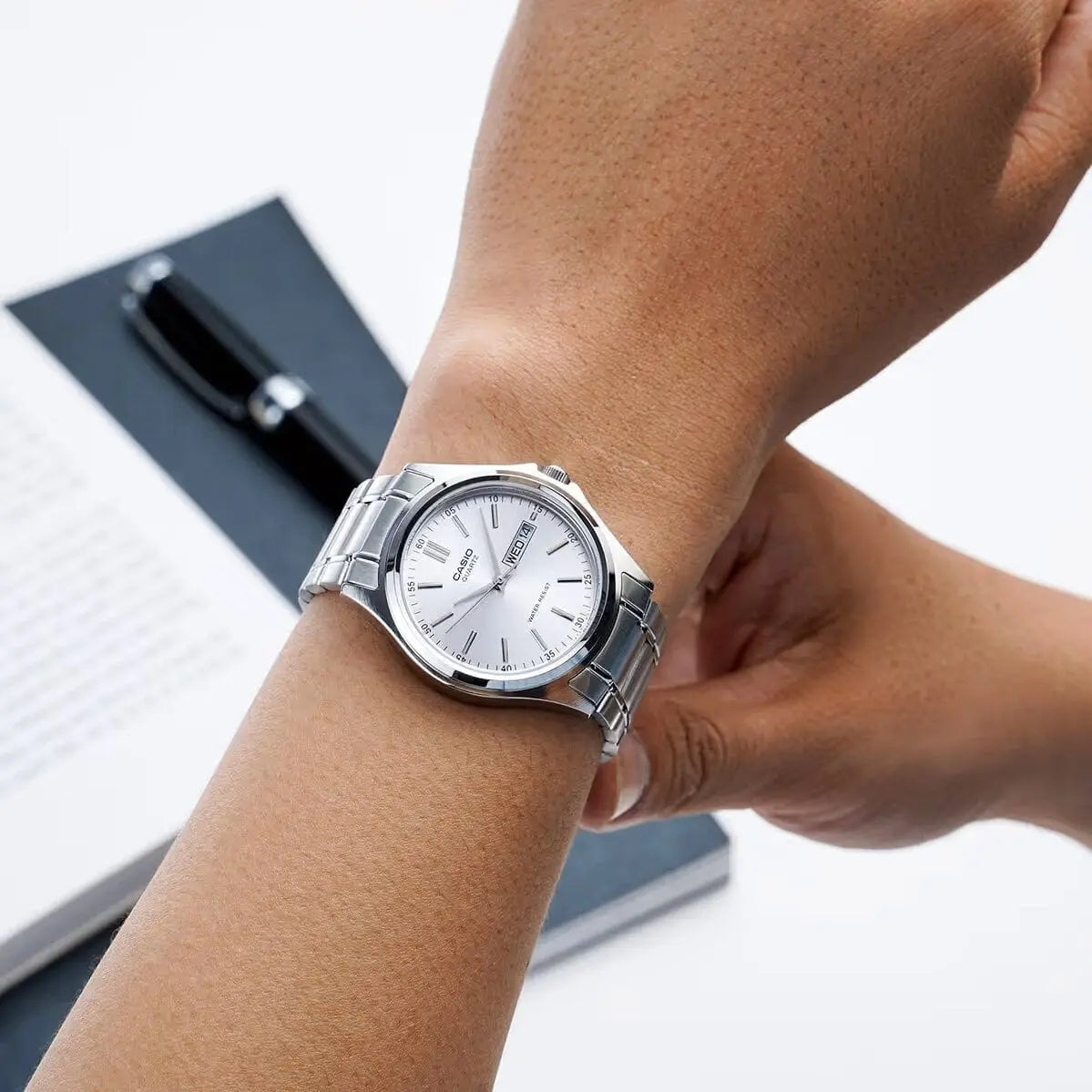 Zegarek Męski Casio MTP-1239D-7ADF - Multidata Zegarek Męski Casio MTP-1239D-7ADF - Multidata - Lorence 4971850826644