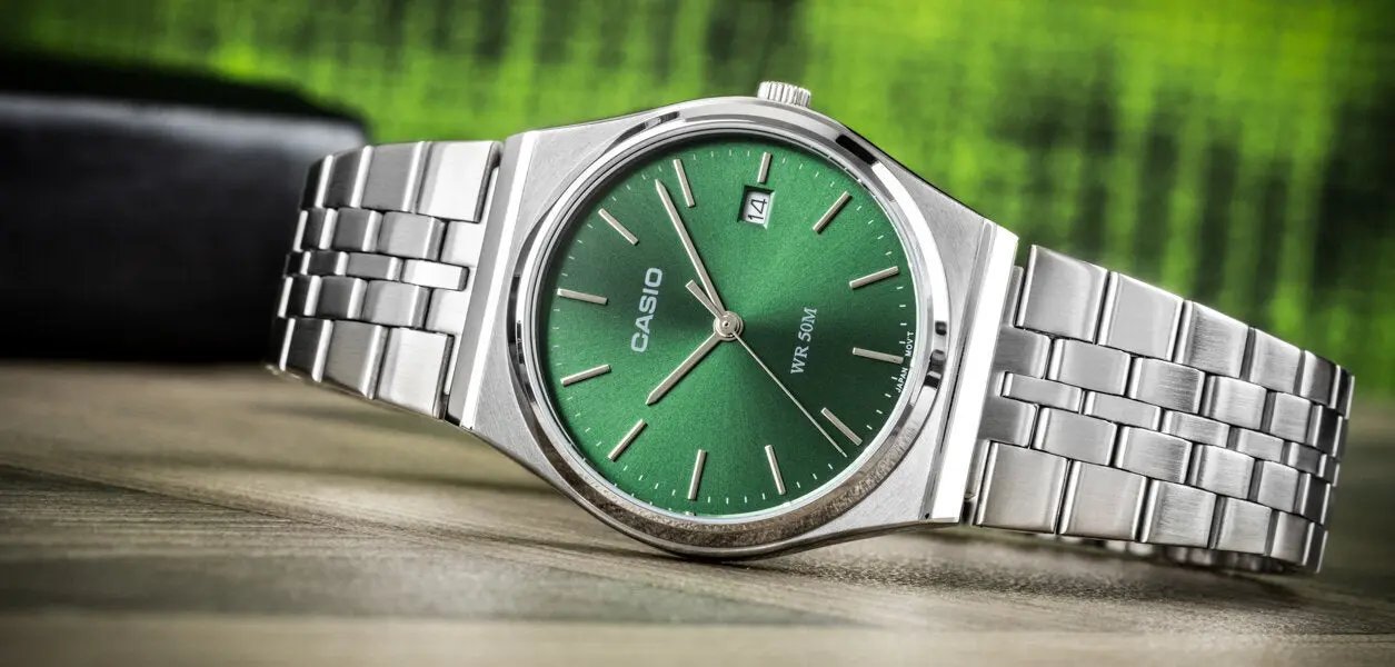 Zegarek Męski Casio MTP-B145D-3A  + BOX (zd230b) Zegarek Męski Casio MTP-B145D-3A  + BOX (zd230b) - Lorence 4549526371370
