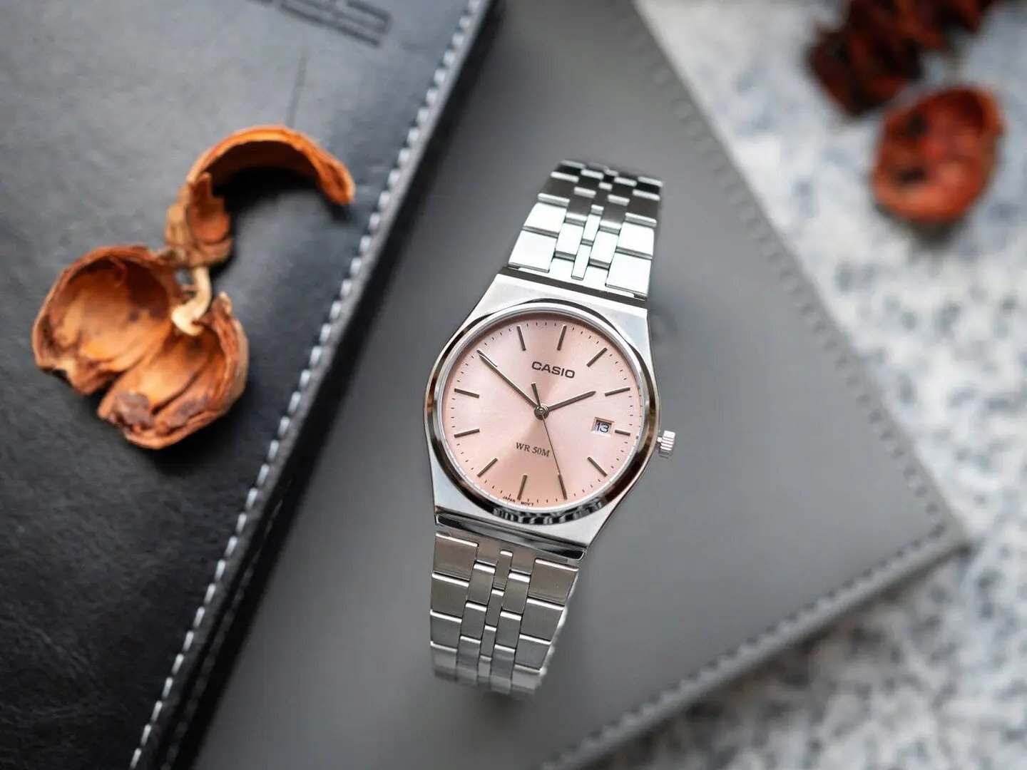 Zegarek Męski Casio MTP-B145D-4A + BOX (zd230d) Zegarek Męski Casio MTP-B145D-4A + BOX (zd230d) - Lorence 4549526360824