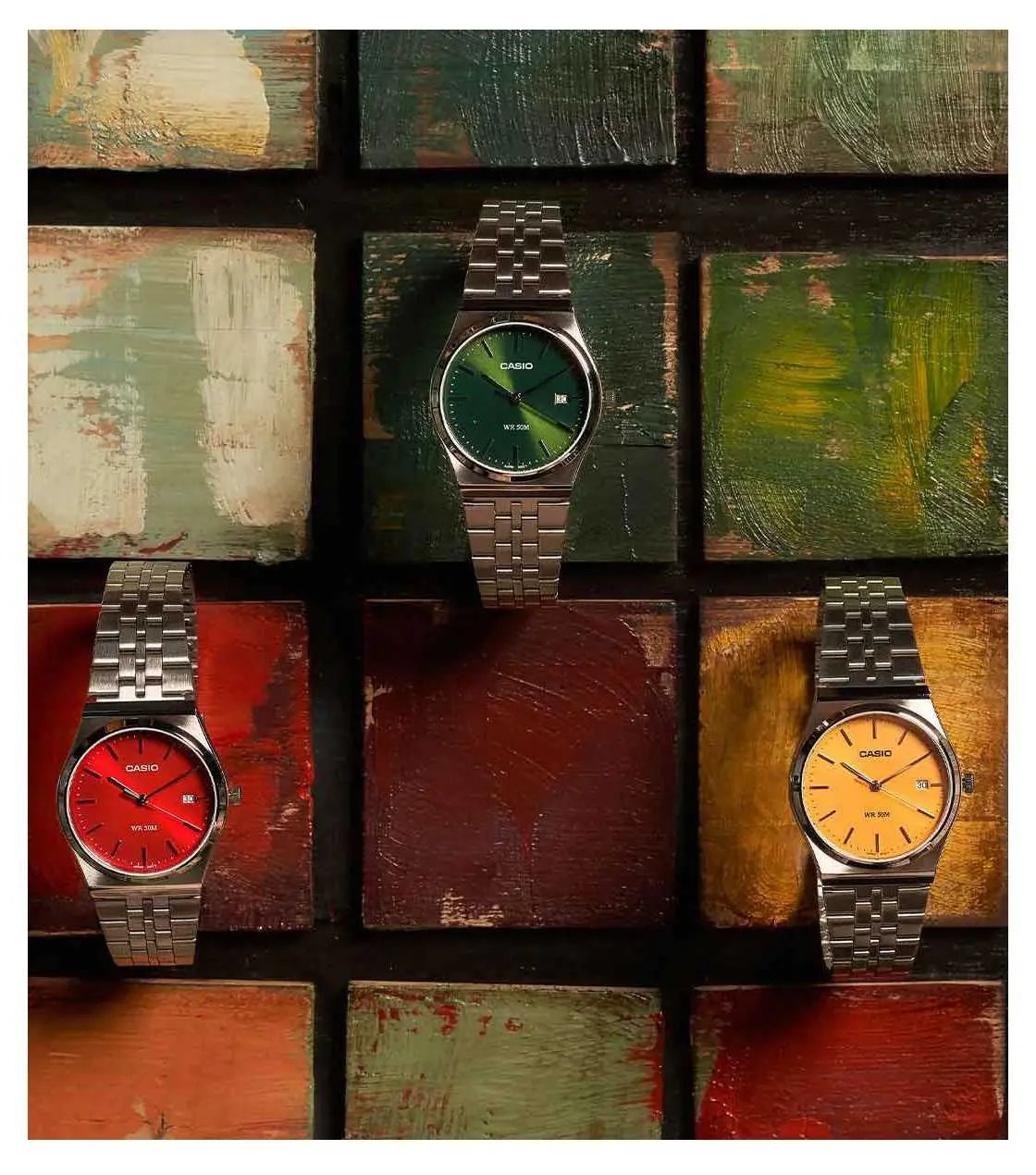 Zegarek Męski Casio MTP-B145D-4A2 + BOX (zd230e) Zegarek Męski Casio MTP-B145D-4A2 + BOX (zd230e) - Lorence 4549526371400