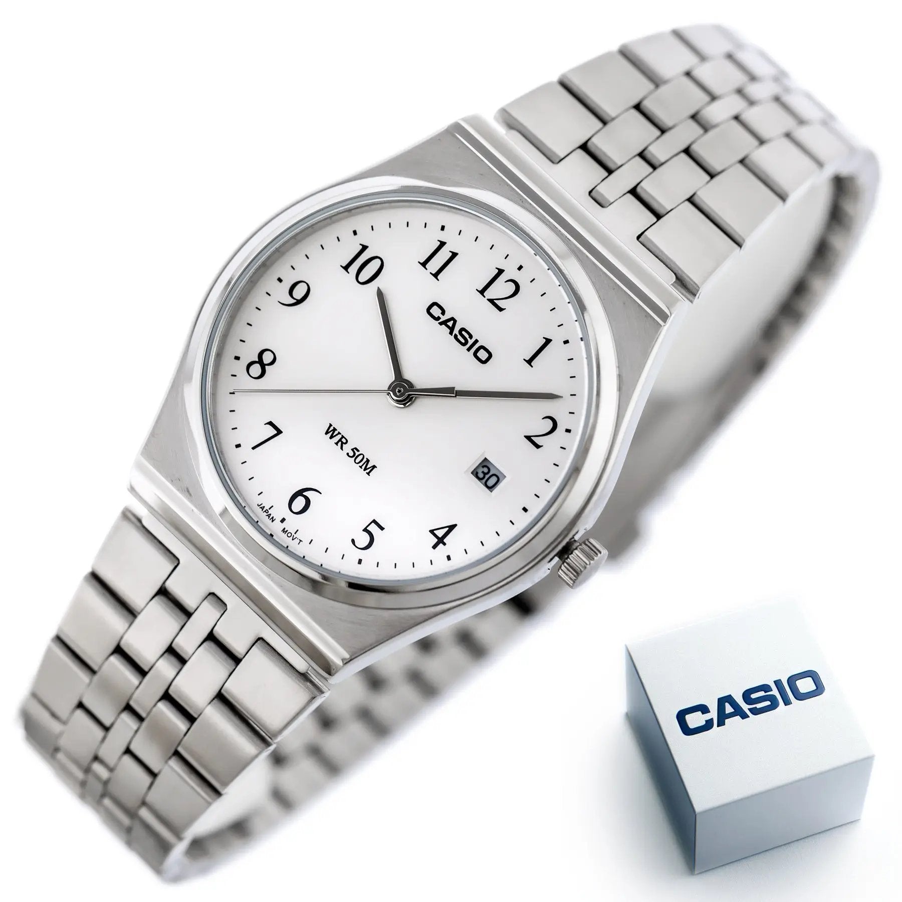 Zegarek Męski Casio MTP-B145D-7B + BOX (zd230f) Zegarek Męski Casio MTP-B145D-7B + BOX (zd230f) - Lorence 4549526360831