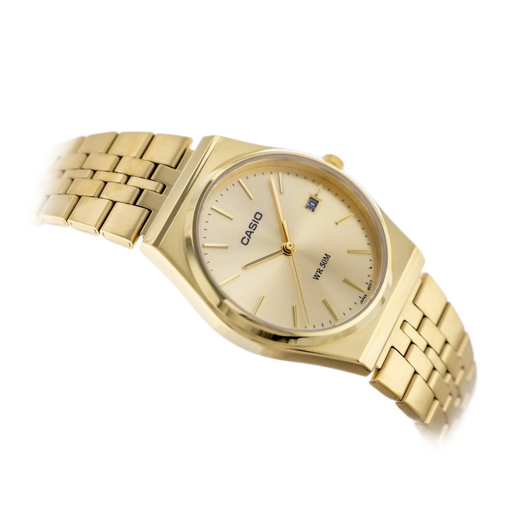 Zegarek Męski Casio MTP-B145G-9A + BOX (zd230g) Zegarek Męski Casio MTP-B145G-9A + BOX (zd230g) - Lorence 4549526360756