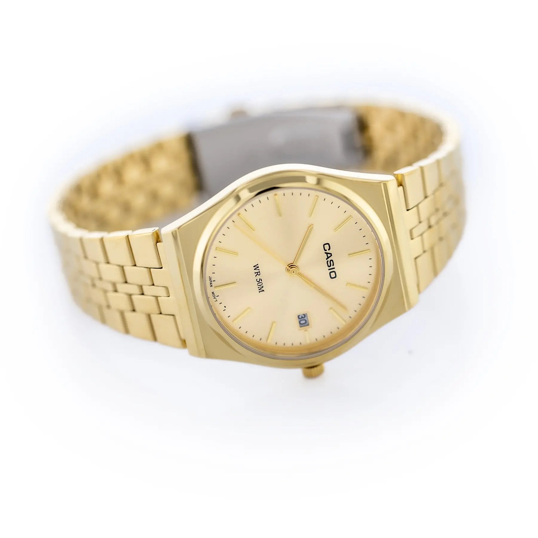 Zegarek Męski Casio MTP-B145G-9A + BOX (zd230g) Zegarek Męski Casio MTP-B145G-9A + BOX (zd230g) - Lorence 4549526360756