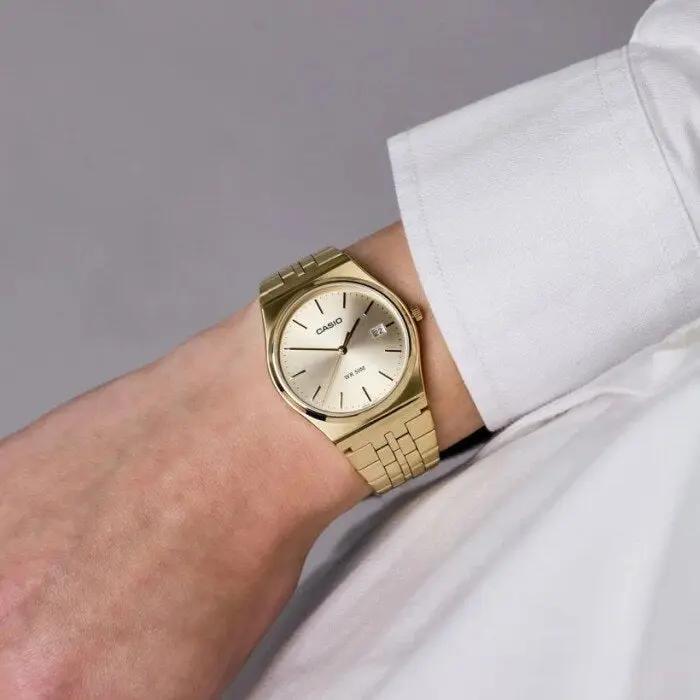 Zegarek Męski Casio MTP-B145G-9A + BOX (zd230g) Zegarek Męski Casio MTP-B145G-9A + BOX (zd230g) - Lorence 4549526360756
