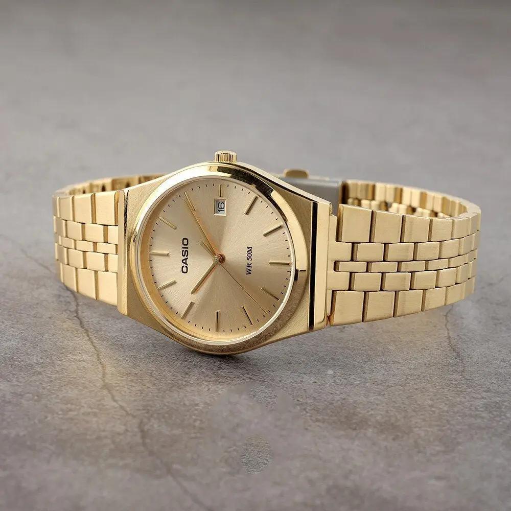 Zegarek Męski Casio MTP-B145G-9A + BOX (zd230g) Zegarek Męski Casio MTP-B145G-9A + BOX (zd230g) - Lorence 4549526360756