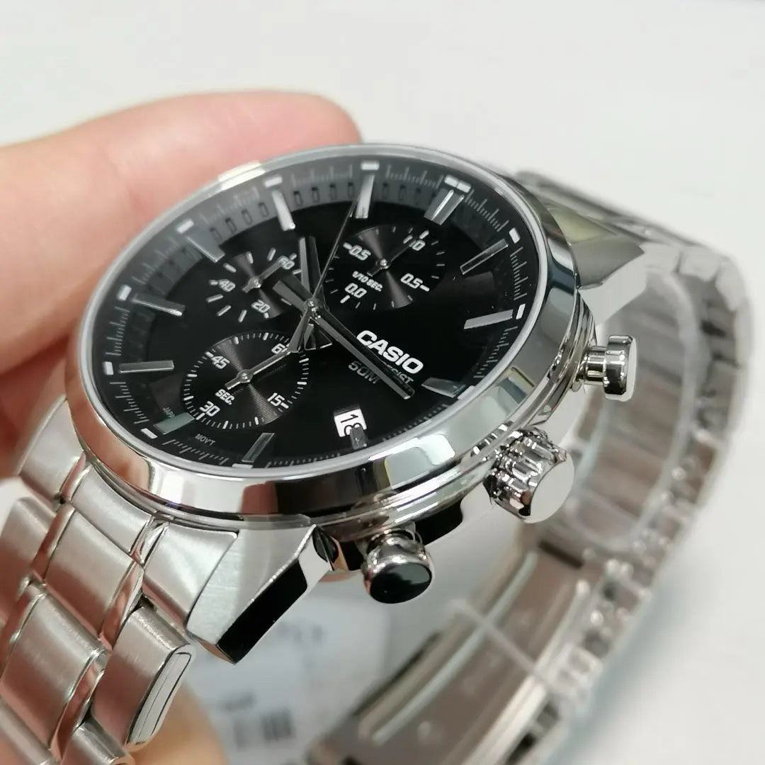 Zegarek Męski Casio MTP-E510D-1A1 + BOX Zegarek Męski Casio MTP-E510D-1A1 + BOX - Lorence 4549526375040