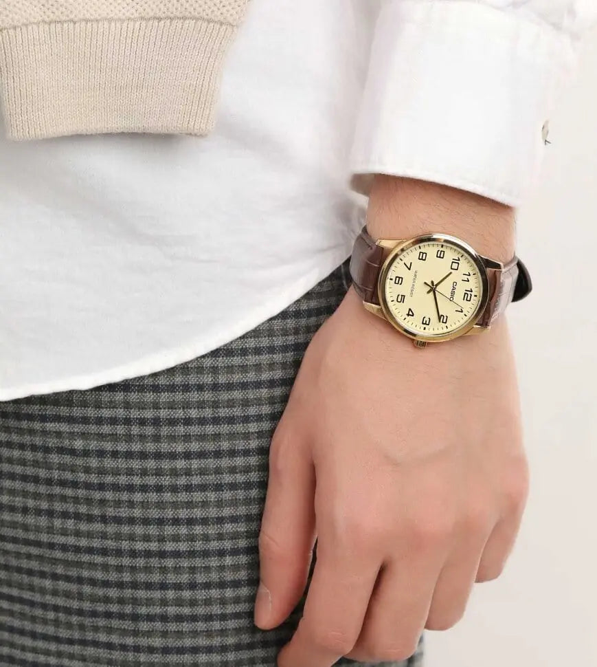 Zegarek Męski Casio MTP-V001GL-9B Zegarek Męski Casio MTP-V001GL-9B - Lorence 4971850082644