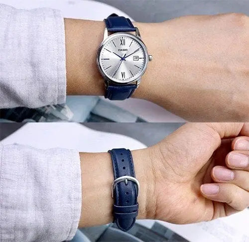 Zegarek Męski Casio MTP-V002L-2B3 Zegarek Męski Casio MTP-V002L-2B3 - Lorence 4549526308055