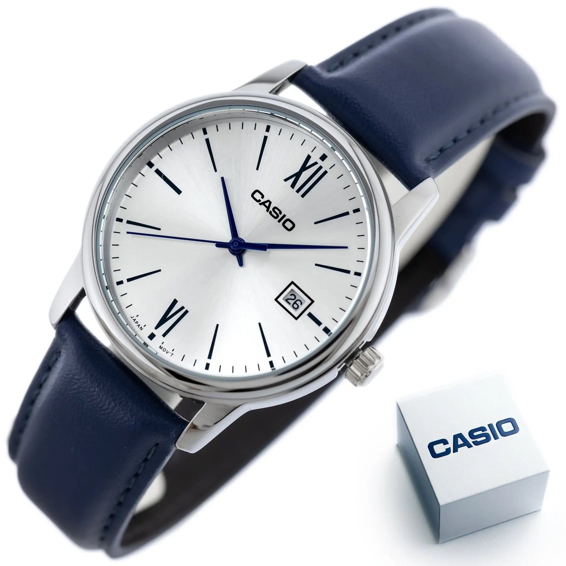 Zegarek Męski Casio MTP-V002L-2B3 Zegarek Męski Casio MTP-V002L-2B3 - Lorence 4549526308055