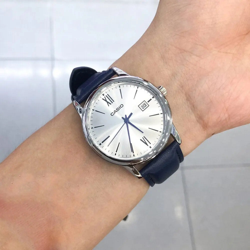 Zegarek Męski Casio MTP-V002L-2B3 Zegarek Męski Casio MTP-V002L-2B3 - Lorence 4549526308055