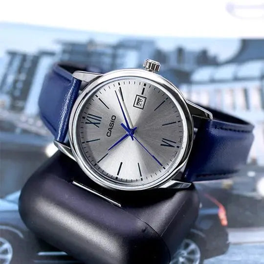 Zegarek Męski Casio MTP-V002L-2B3 Zegarek Męski Casio MTP-V002L-2B3 - Lorence 4549526308055