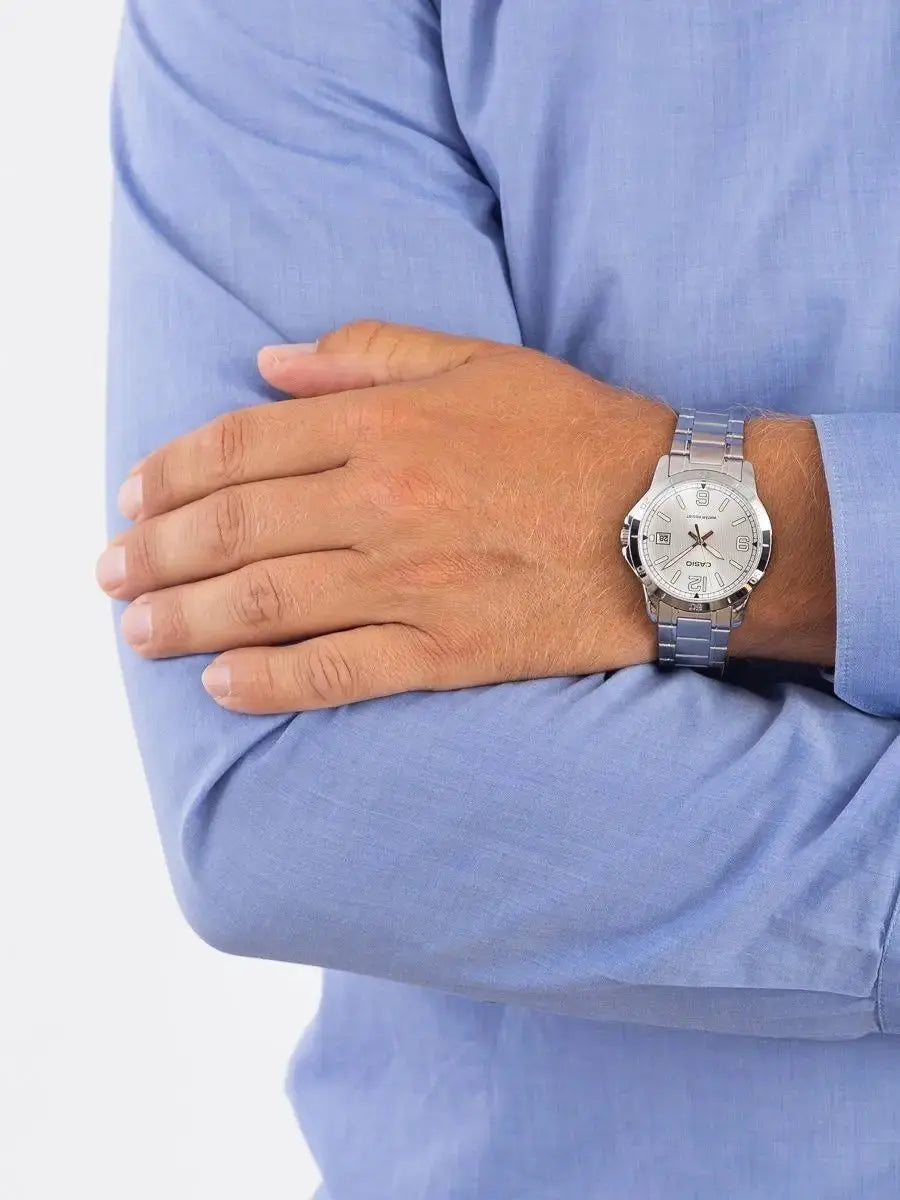 Zegarek Męski Casio MTP-V004D-7B2 + BOX Zegarek Męski Casio MTP-V004D-7B2 + BOX - Lorence 751744895352