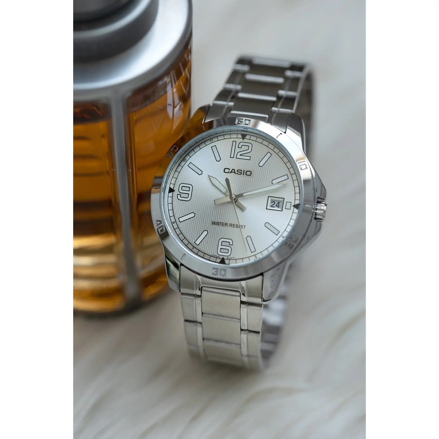 Zegarek Męski Casio MTP-V004D-7B2 + BOX Zegarek Męski Casio MTP-V004D-7B2 + BOX - Lorence 751744895352