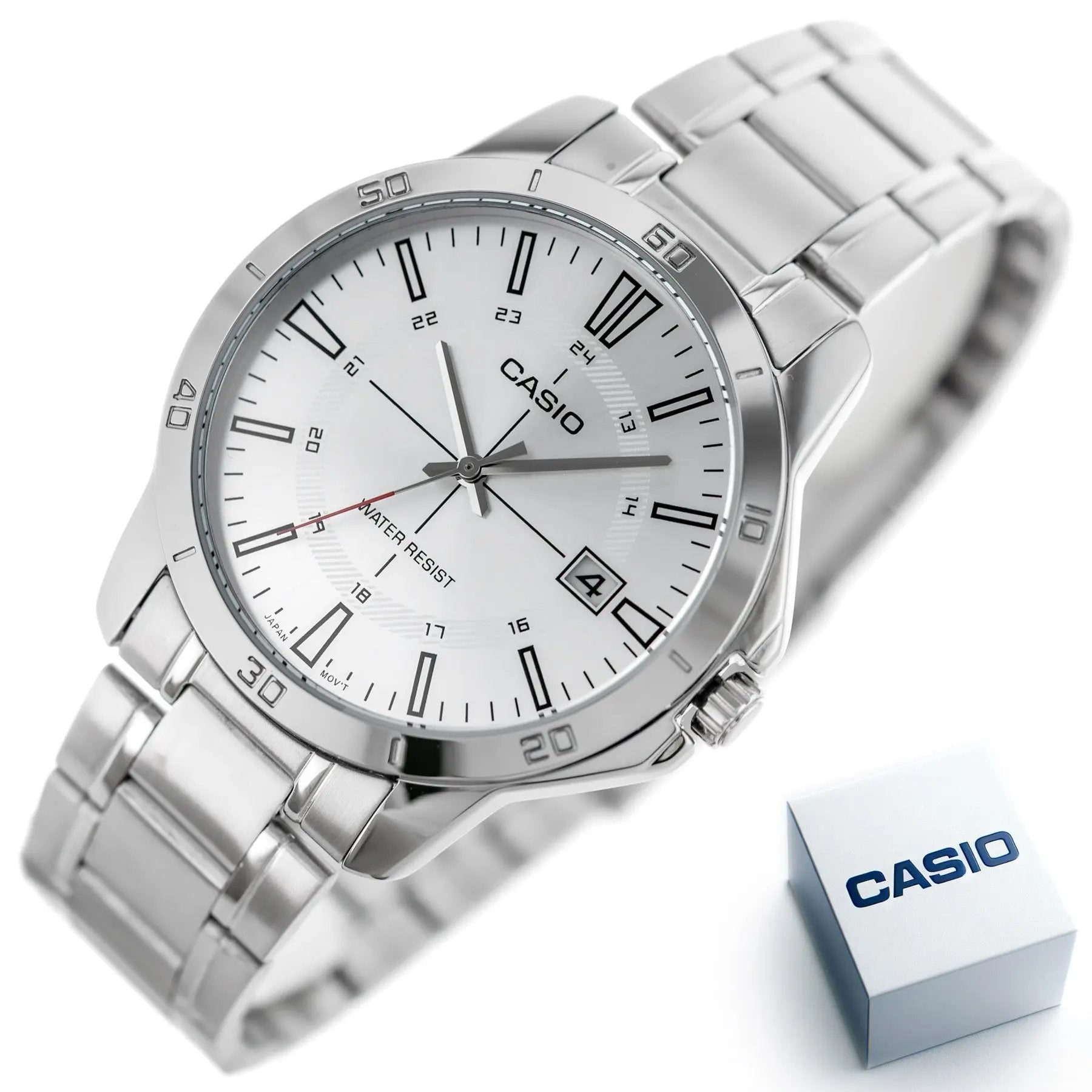 Zegarek Męski Casio MTP-V004D-7CUDF (zd251a) + BOX Zegarek Męski Casio MTP-V004D-7CUDF (zd251a) + BOX - Lorence 4549526361067