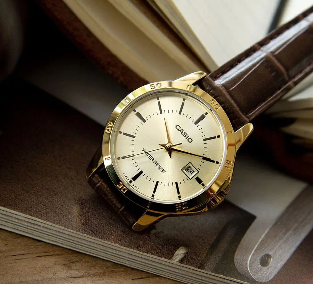 Zegarek Męski Casio MTP-V004GL 9A Zegarek Męski Casio MTP-V004GL 9A - Lorence 4971850056904