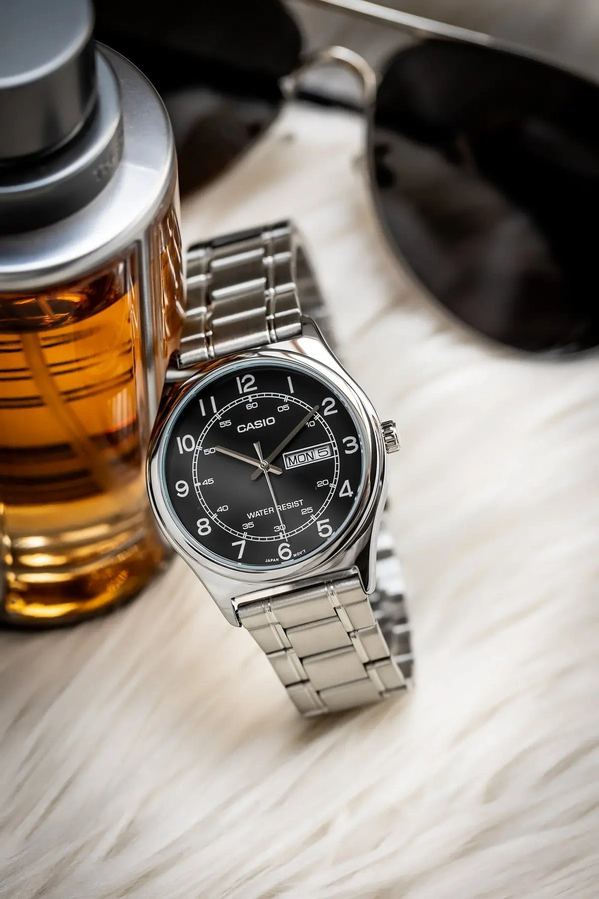 Zegarek Męski Casio MTP-V006D-1B2 + BOX Zegarek Męski Casio MTP-V006D-1B2 + BOX - Lorence 4549526252464