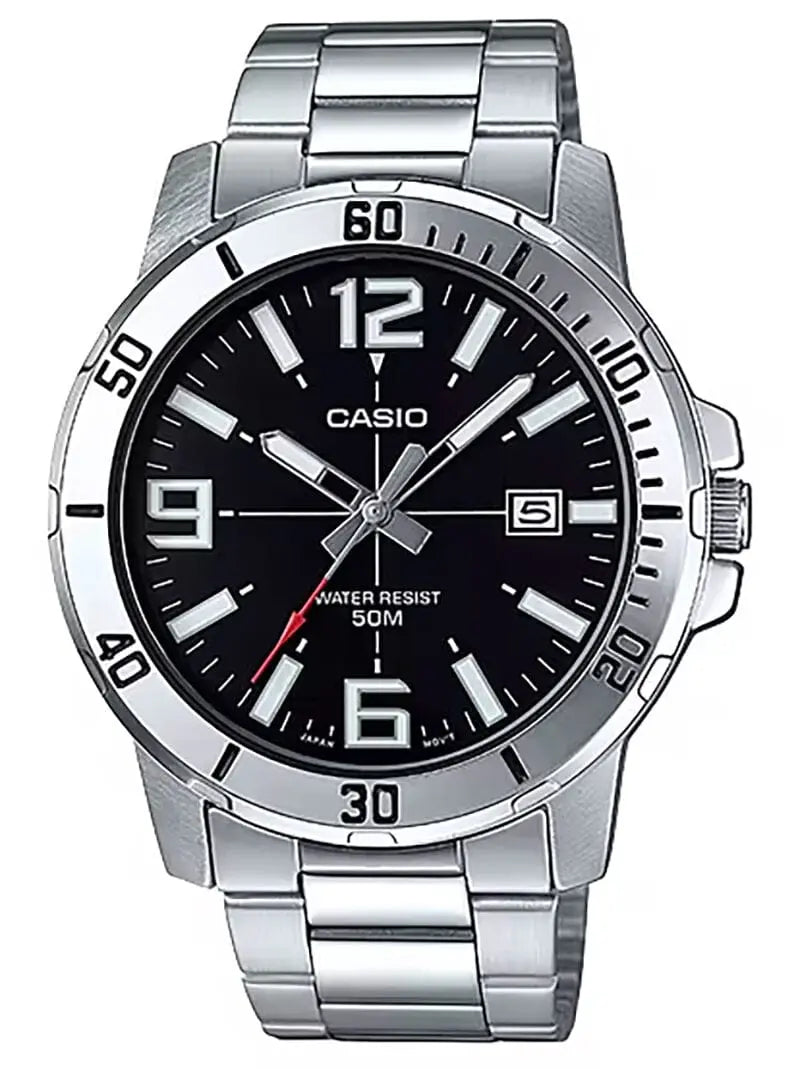 Zegarek Męski Casio MTP-VD01D-1BV Zegarek Męski Casio MTP-VD01D-1BV - Lorence 4549526186639