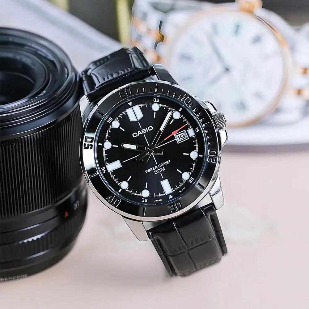 Zegarek Męski Casio MTP-VD01L-1EV + BOX Zegarek Męski Casio MTP-VD01L-1EV + BOX - Lorence 4549526186615