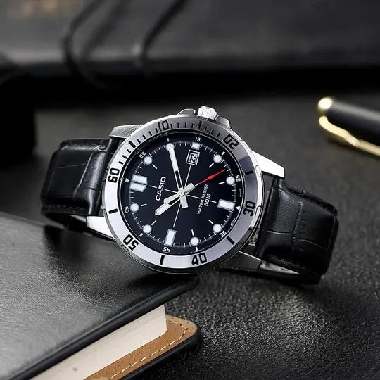 Zegarek Męski Casio MTP-VD01L-1EV + BOX Zegarek Męski Casio MTP-VD01L-1EV + BOX - Lorence 4549526186615