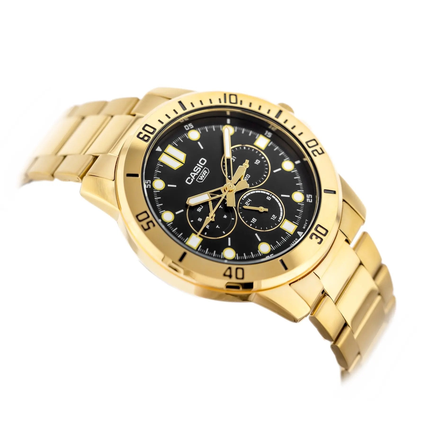 Zegarek Męski Casio MTP-VD300G-1EUDF (zd202d) + BOX Zegarek Męski Casio MTP-VD300G-1EUDF (zd202d) + BOX - Lorence 4549526297458