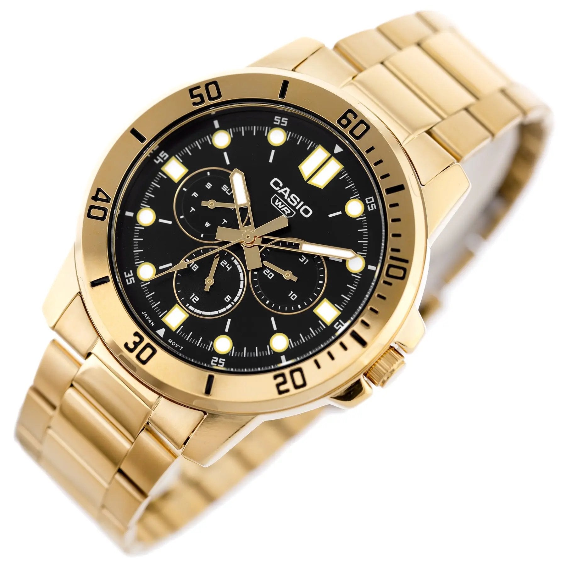 Zegarek Męski Casio MTP-VD300G-1EUDF (zd202d) + BOX Zegarek Męski Casio MTP-VD300G-1EUDF (zd202d) + BOX - Lorence 4549526297458