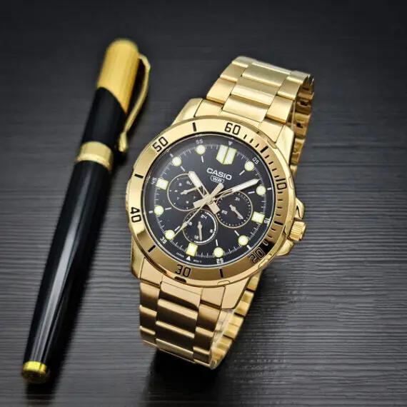 Zegarek Męski Casio MTP-VD300G-1EUDF (zd202d) + BOX Zegarek Męski Casio MTP-VD300G-1EUDF (zd202d) + BOX - Lorence 4549526297458