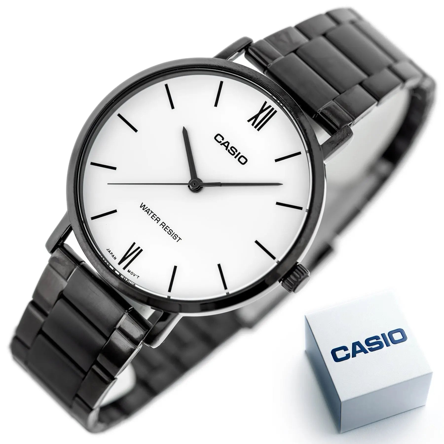 Zegarek Męski Casio MTP-VT01B-7B + BOX Zegarek Męski Casio MTP-VT01B-7B + BOX - Lorence 4549526315787