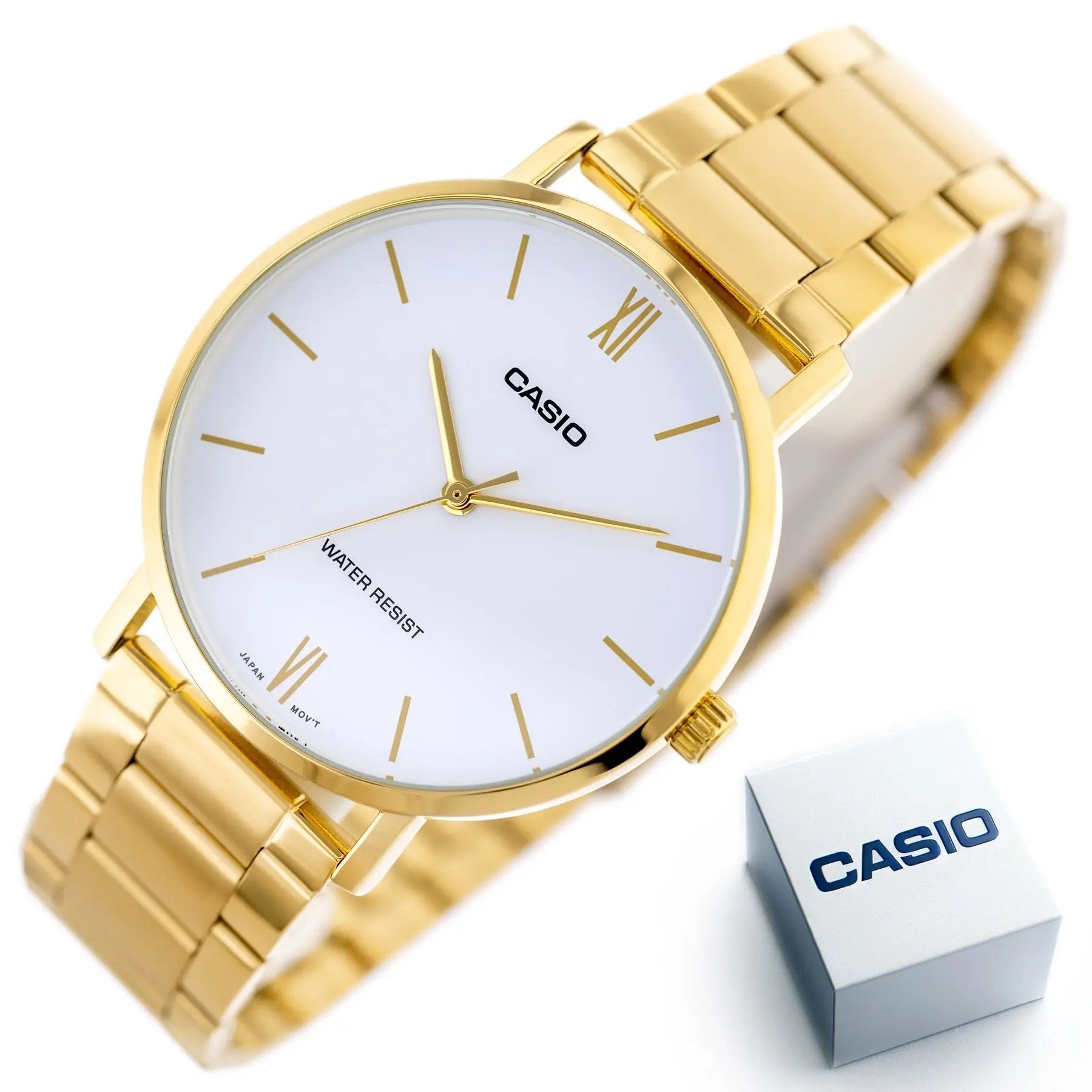 Zegarek Męski Casio MTP-VT01G-7B + BOX Zegarek Męski Casio MTP-VT01G-7B + BOX - Lorence 4549526270079