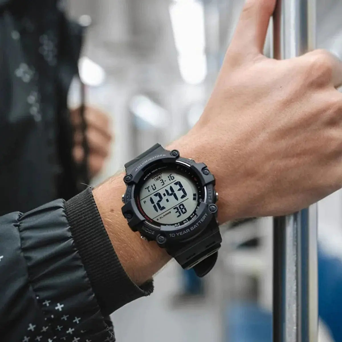 Zegarek Męski Casio Sport Illuminator AE-1500WH-1A Zegarek Męski Casio Sport Illuminator AE-1500WH-1A - Lorence 4549526296932