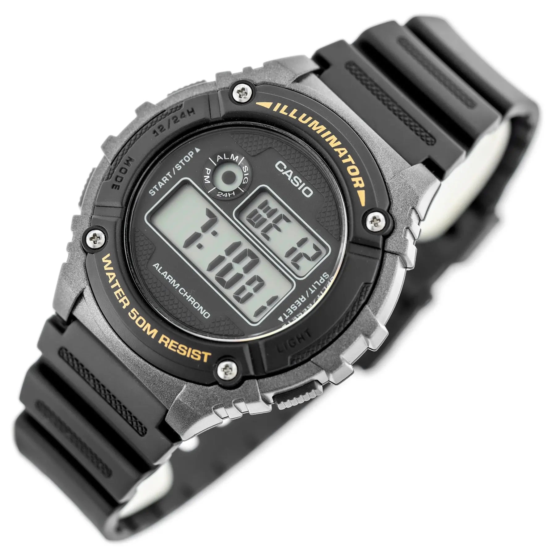Zegarek Męski Casio W-216H-1BVDF + BOX Zegarek Męski Casio W-216H-1BVDF + BOX - Lorence 4971850999041