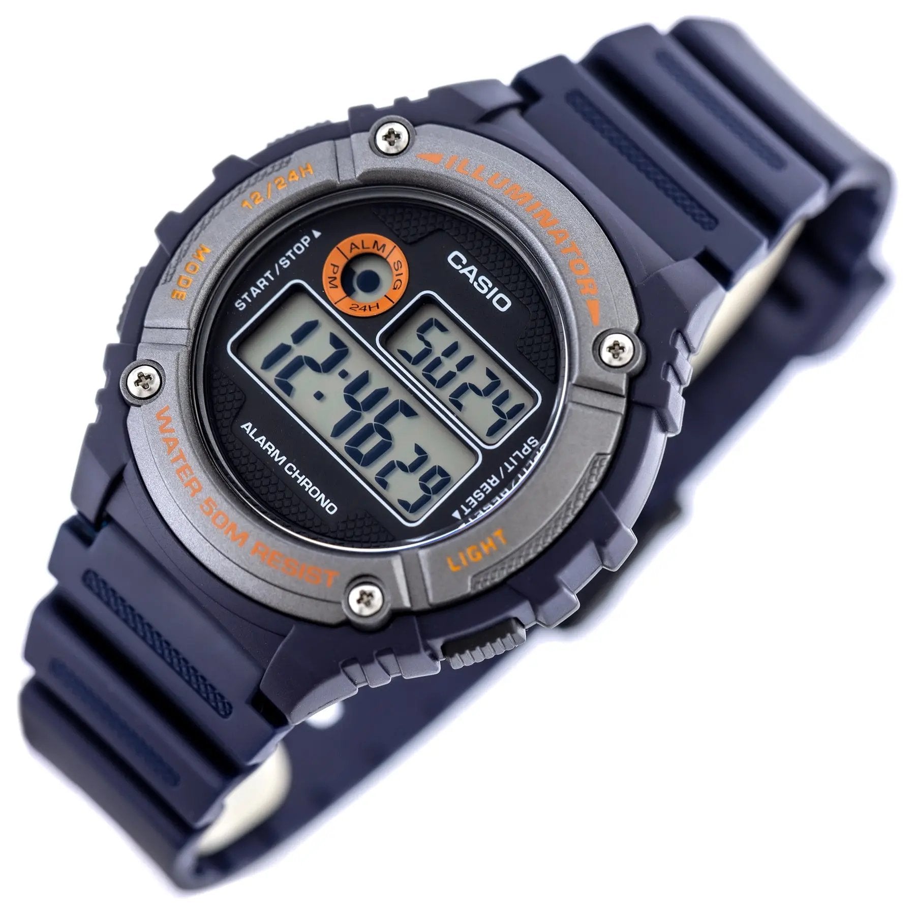 Zegarek Męski Casio W-216H-2BVDF + BOX Zegarek Męski Casio W-216H-2BVDF + BOX - Lorence 2724340768793