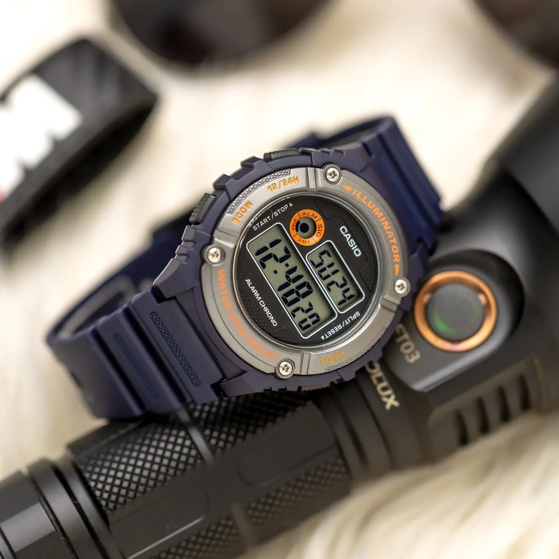 Zegarek Męski Casio W-216H-2BVDF + BOX Zegarek Męski Casio W-216H-2BVDF + BOX - Lorence 2724340768793