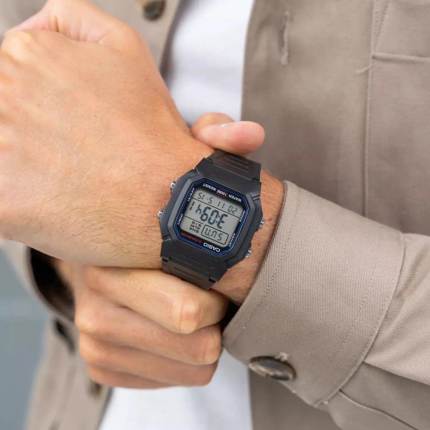 Zegarek Męski Casio W800H-1A Zegarek Męski Casio W800H-1A - Lorence 4971850876397