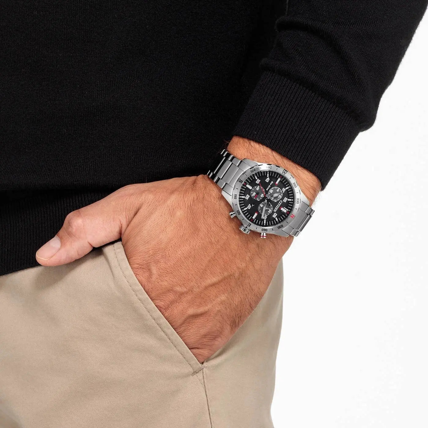 Zegarek Męski Citizen Eco-drive Chronograph AT2520-89E Zegarek Męski Citizen Eco-drive Chronograph AT2520-89E - Lorence 4974374334213