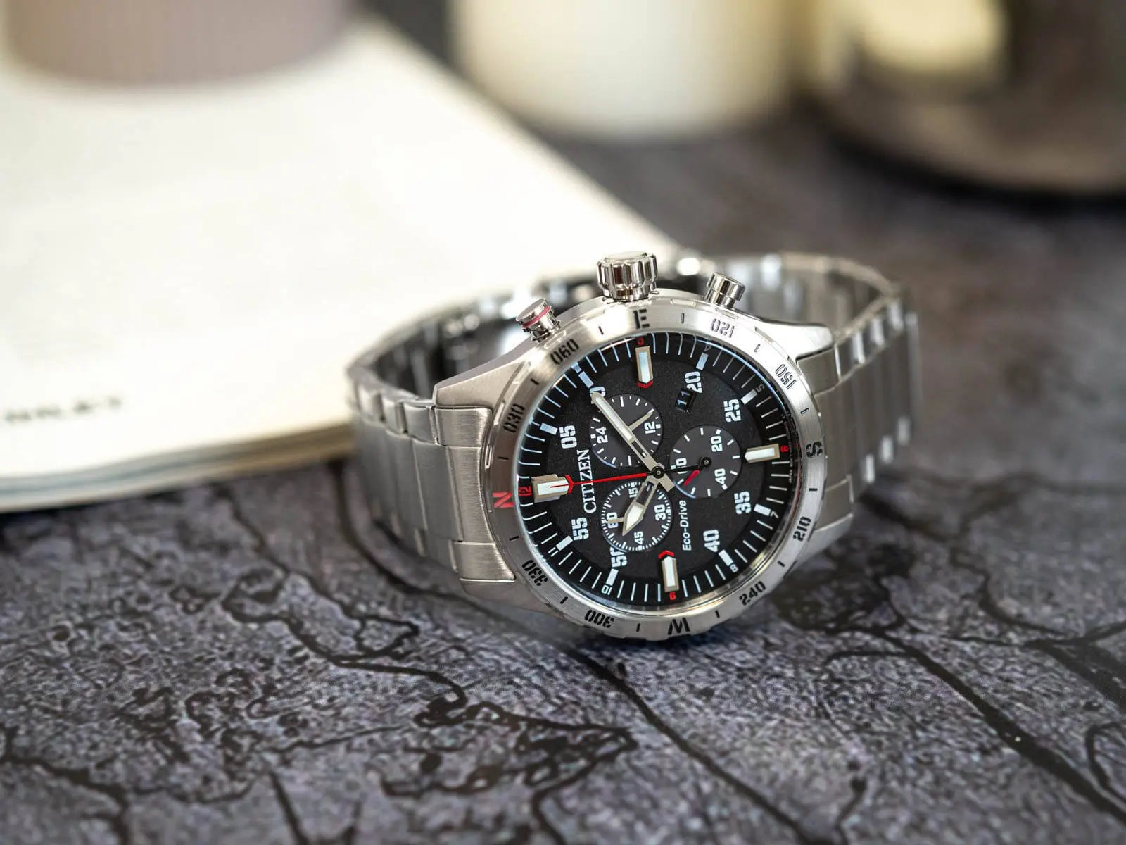 Zegarek Męski Citizen Eco-drive Chronograph AT2520-89E Zegarek Męski Citizen Eco-drive Chronograph AT2520-89E - Lorence 4974374334213